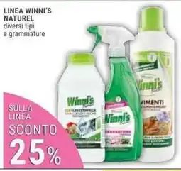 Doro Supermercati Linea winni's naturel diversi tipi offerta