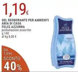Doro Supermercati Felce azzurra gel deodorante per ambienti aria di casa offerta