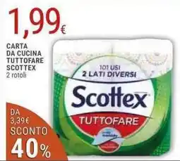 Doro Supermercati Scottex carta da cucina tuttofare offerta