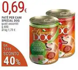 Doro Supermercati Patè per cani special dog gusti assortiti offerta