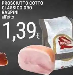 Raspini prosciutto cotto classico oro