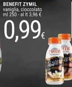 Doro Supermercati Benefit zymil vaniglia, cioccolato offerta