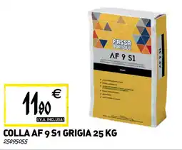 Tecnomat Colla AF 9 S1 grigia offerta