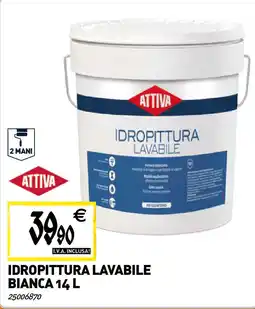 Tecnomat Idropittura lavabile bianca offerta