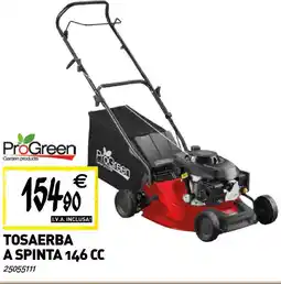 Tecnomat Progreen tosaerba a spinta 146 cc offerta