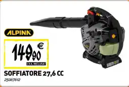 Tecnomat Alpink soffiatore 27,6 cc offerta