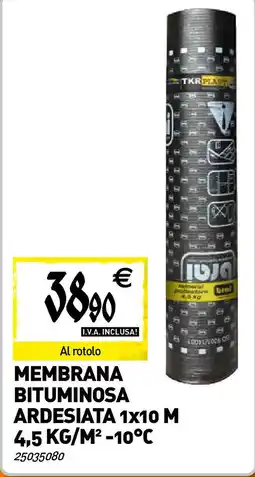 Tecnomat Membrana bituminosa ardesiata offerta