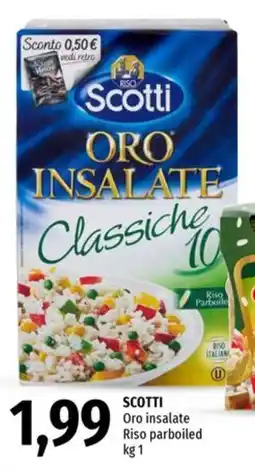 Famila Scotti oro insalate riso parboiled offerta