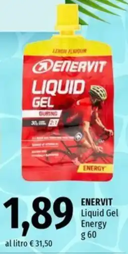 Famila Enervit liquid gel energy offerta