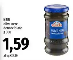 Famila Neri olive nere denocciolate offerta
