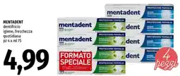 Famila Mentadent dentifricio igiene, freschezza quotidiana offerta