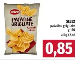 Famila Selex patatine grigliate offerta