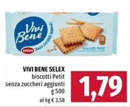 Famila Vivi bene selex biscotti petit offerta
