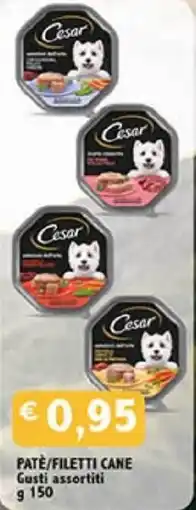 Coal Pate/filetti cane gusti assortiti offerta