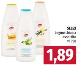 Famila Selex bagnoschiuma assortito offerta