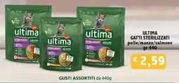 Coal ULTIMA GATTI STERILIZZATI pollo/manzo/salmone offerta