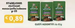 Coal FIT&DELICIOUS sterilizzati manzo/pollo/salmone offerta