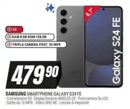 Trony SAMSUNG SMARTPHONE GALAXY S24 FE offerta
