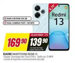 Trony XIAOMI SMARTPHONE REDMI 13 offerta