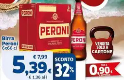 Sigma Peroni birra offerta