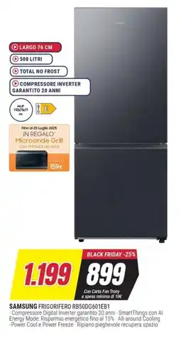 Trony SAMSUNG FRIGORIFERO RB50DG601EB1 offerta