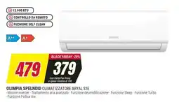 Trony OLIMPIA SPELNDID CLIMATIZZATORE ARYAL S1E offerta