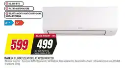 Trony DAIKIN CLIMATIZZATORE ATXC5D/ARXC5D offerta