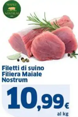 Sigma Filetti di suino Filiera Maiale Nostrum offerta
