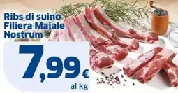 Sigma Ribs di suino Filiera Majale Nostrum offerta