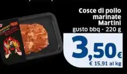 Sigma Martini Cosce di pollo marinate offerta