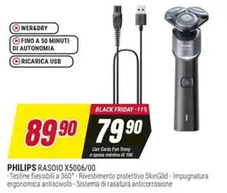 Trony PHILIPS RASOIO X5006/00 offerta