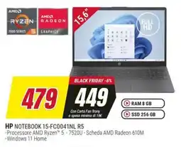 Trony HP NOTEBOOK 15-FC0041NL R5 offerta