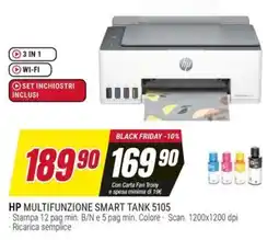 Trony HP MULTIFUNZIONE SMART TANK 5105 offerta