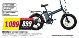 Trony Smartway e-bike bomber one offerta