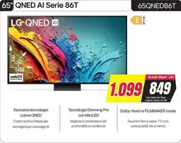 Trony LG 65" QNED Al Serie 86T 65QNED86T offerta