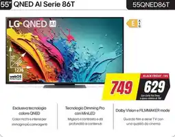 Trony LG 55" QNED AI Serie 86T 55QNED86T offerta