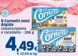 Sigma Algida 8 Cornetti mini offerta