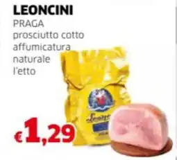 Mercati Alimentari LEONCINI PRAGA prosciutto cotto affumicatura naturale offerta