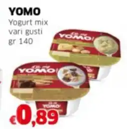 Mercati Alimentari YOMO Yogurt mix vari gusti offerta
