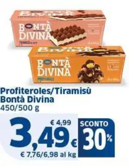 Sigma Profiteroles/Tiramisù Bontà Divina offerta