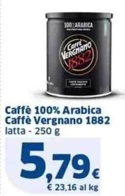 Sigma 1882 Caffè 100% Arabica Caffè Vergnano offerta