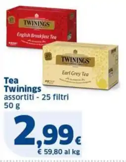 Sigma Twinings tea offerta
