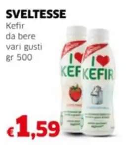 Mercati Alimentari SVELTESSE Kefir da bere vari gusti offerta