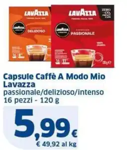 Sigma Lavazza Capsule Caffè A Modo Mio offerta