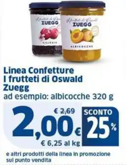 Sigma Zuegg +Linea Confetture i frutteti di Oswald offerta