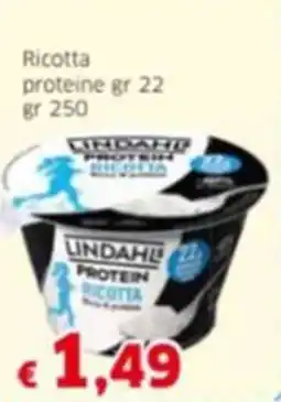 Mercati Alimentari LINDAHLS Ricotta proteine offerta