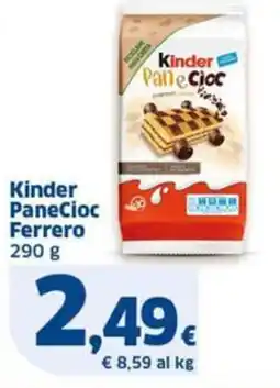 Sigma Kinder PaneCioc Ferrero offerta