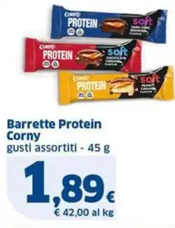 Sigma Corny barrette protein offerta