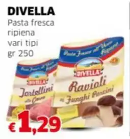 Mercati Alimentari DIVELLA Pasta fresca ripiena vari tipi offerta