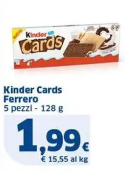 Sigma Ferrero Kinder Cards offerta